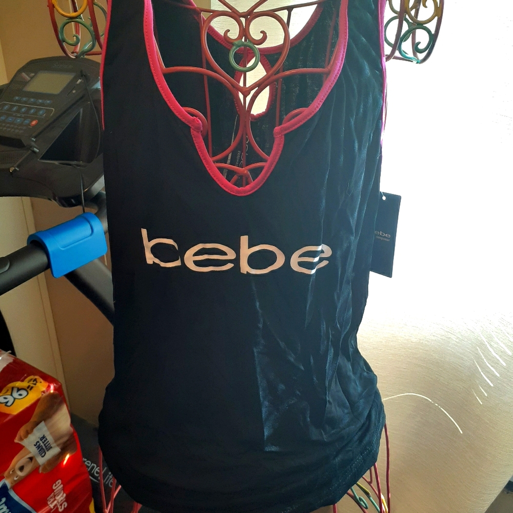 Brand new bebe tank top